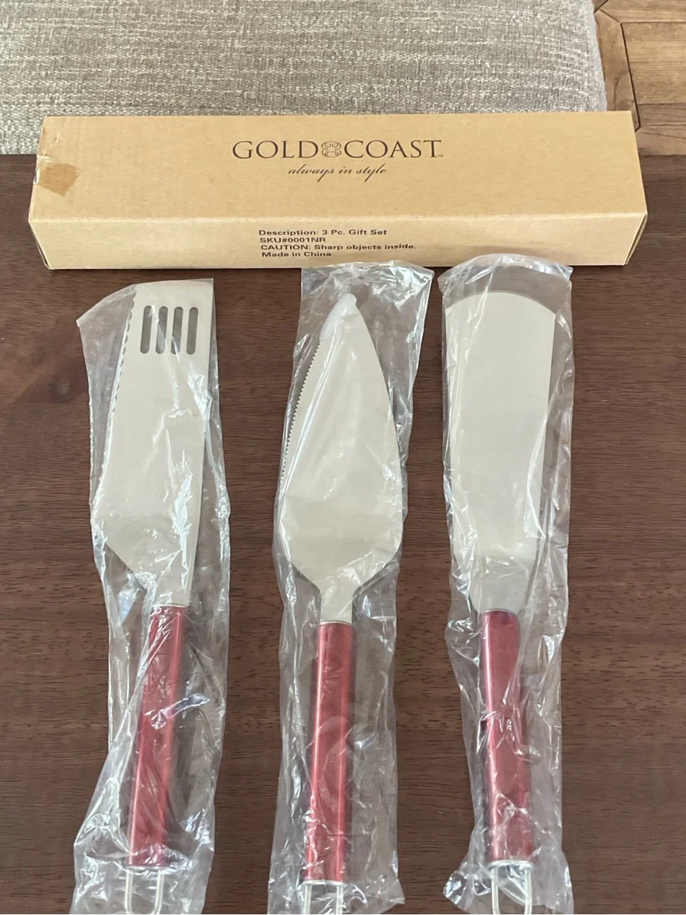 Gold Coast Kitchen Cooking Utensils Set of 3 New